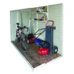 DuraMax Building Products 4-ft x 8-ft Sidemate Off-white Lean-to Vinyl Storage Shed - Image 2