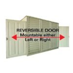 DuraMax Building Products 4-ft x 8-ft Sidemate Off-white Lean-to Vinyl Storage Shed - Image 6