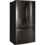 GE Profile – 36 in. Wide 22.1 Cu. Ft. French Door Counter-Depth Refrigerator with Hands-Free AutoFill – Black Stainless Steel - Image 2