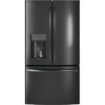 GE Profile – 36 in. Wide 22.1 Cu. Ft. French Door Counter-Depth Refrigerator with Hands-Free AutoFill – Black Stainless Steel
