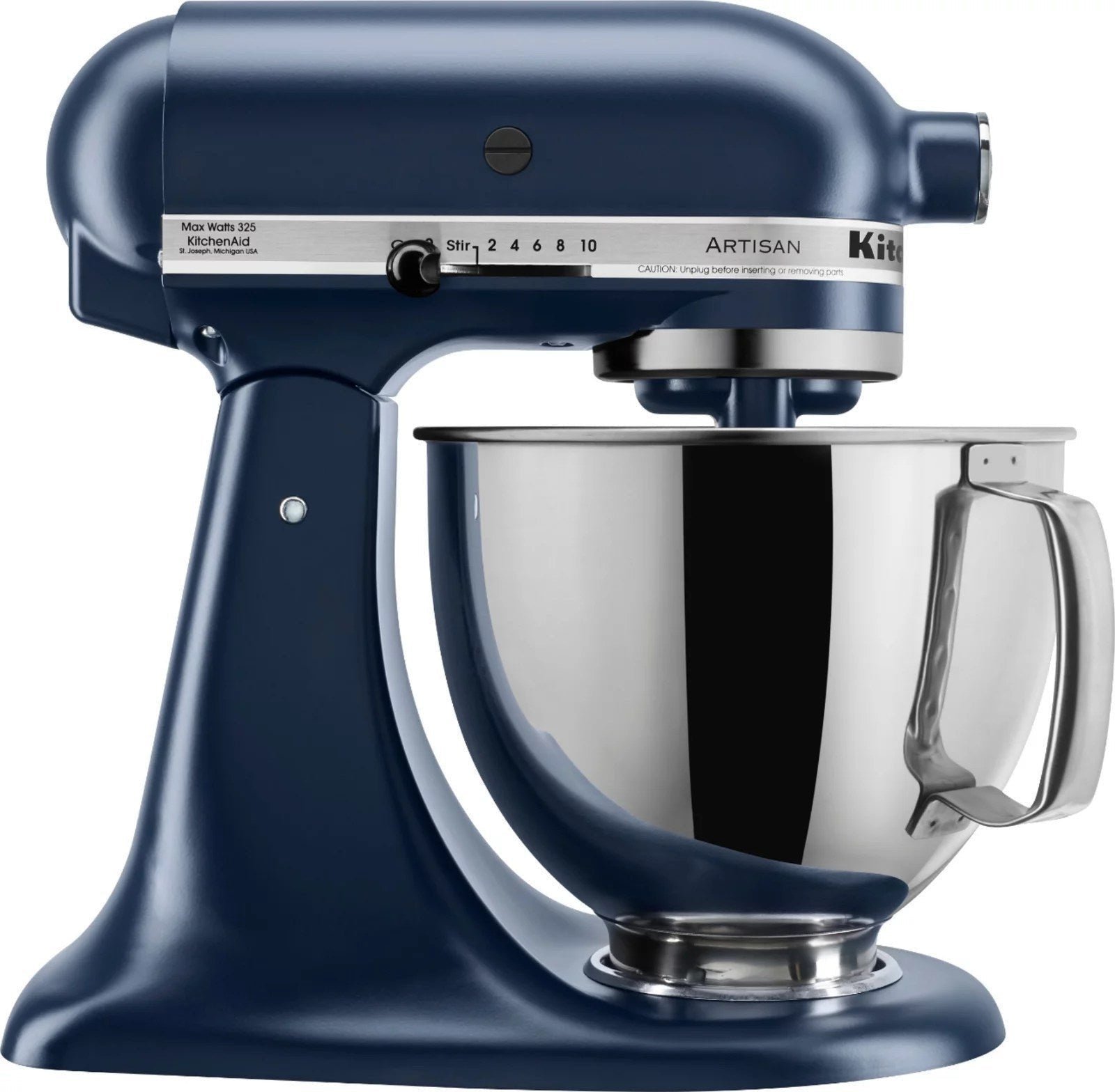 6133648_sd_01da636a-b4a3-4518-b0f4-7cc2ff7d9a0e-1.jpg KitchenAid Artisan Series Tilt-Head Stand Mixer – Ink Blue - Image 1