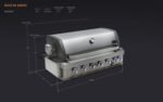 Mont Alpi 805 Built-In Gas Grill - Image 2