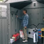 Lifetime 7-ft x 7-ft Architect Series Outdoor Storage Shed - Image 75