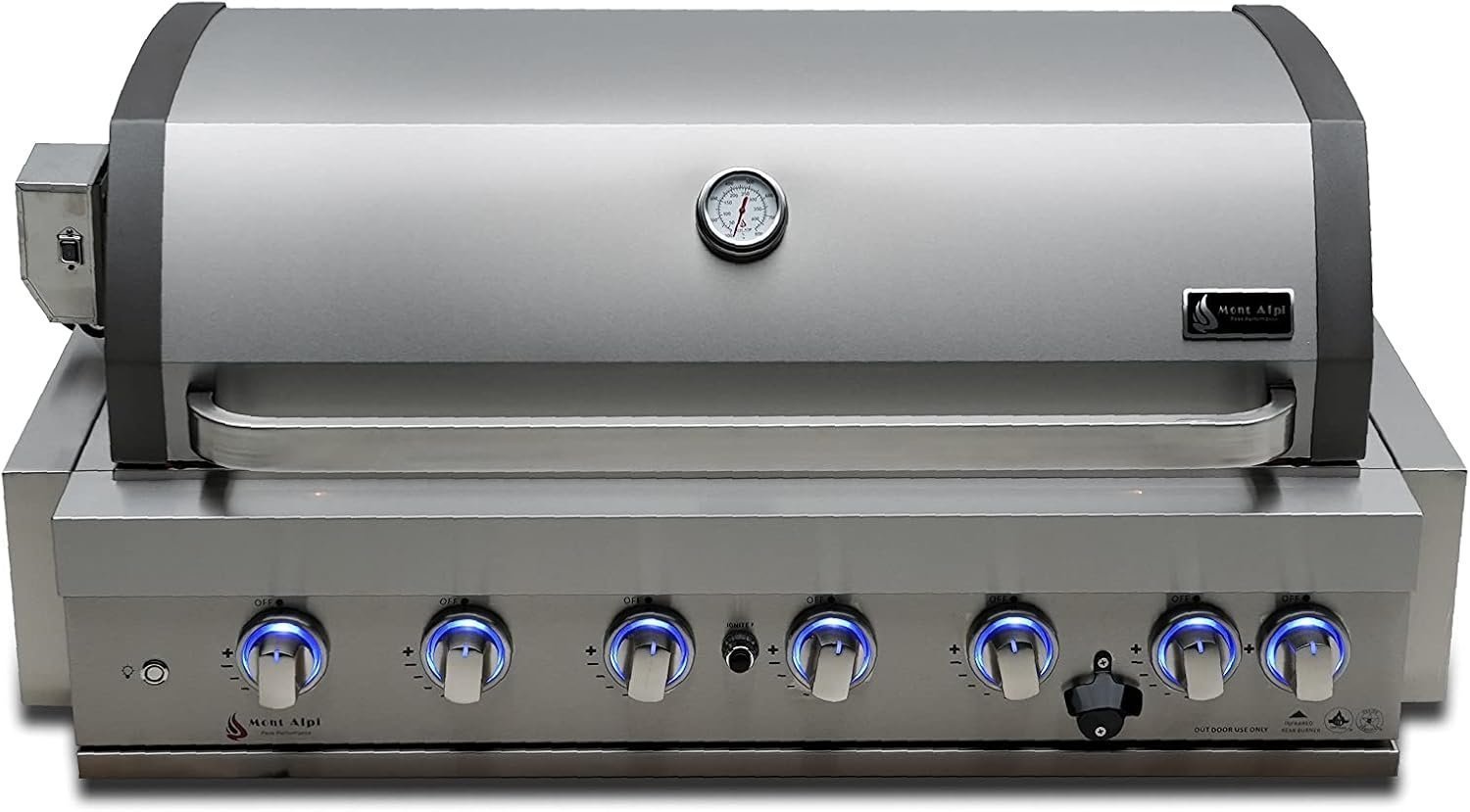61x8HMTjsJL._AC_SL1500.jpg Mont Alpi 805 Built-In Gas Grill - Image 1