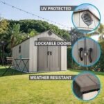 Lifetime 8 Ft. x 17.5 Ft. Outdoor Storage Shed - Image 4