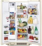 Whirlpool – 33 in. Wide 21.4 cu. ft. Side-by-Side Refrigerator – Biscuit - Image 6