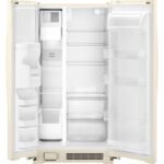 Whirlpool – 33 in. Wide 21.4 cu. ft. Side-by-Side Refrigerator – Biscuit - Image 3