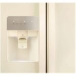 Whirlpool – 33 in. Wide 21.4 cu. ft. Side-by-Side Refrigerator – Biscuit - Image 4