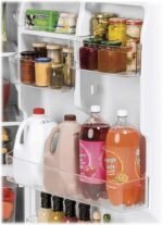 GE – 33 in. Wide 21.9 Cu. Ft. Top-Freezer Refrigerator with Garage Ready Performance – Slate - Image 6