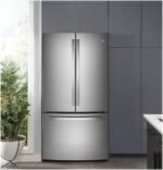 GE Profile – 36 in. Wide 23.1 Cu. Ft. French Door Counter-Depth Refrigerator with Internal Water Dispenser – Stainless Steel - Image 7