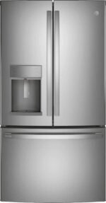 GE Profile – 36 in. Wide 22.1 Cu. Ft. French Door Counter-Depth Refrigerator with Hands-Free AutoFill – Stainless Steel