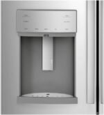 GE Profile – 36 in. Wide 22.1 Cu. Ft. French Door Counter-Depth Refrigerator with Hands-Free AutoFill – Stainless Steel - Image 5