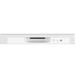 GE – 24″ Front Control Built-In Plastic Tub Dishwasher with Extra Heavy Duty Wash Cycle and 60dBA – White - Image 5