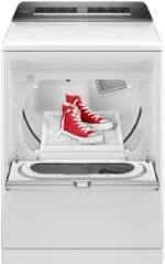 Whirlpool – 7.4 Cu. Ft. Gas Dryer with Steam and Advanced Moisture Sensing – White - Image 7