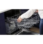 GE – 24″ Front Control Built-In Plastic Tub Dishwasher with Steam + Sanitization and 52 dBA – Black - Image 7