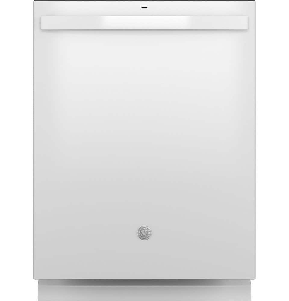 6474665_sd.jpg GE – 25″ Top Control Built In Plastic Tub Dishwasher with Dry Boost and 55 dBA – White - Image 1