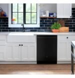 GE – 24″ Top Control Built-In Plastic Tub Dishwasher with Sanitize Cycle and 52 dBA – Black - Image 6