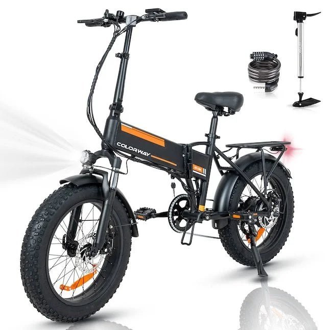64875800.jpg Colorway ORANGE Electric Bike - Image 1
