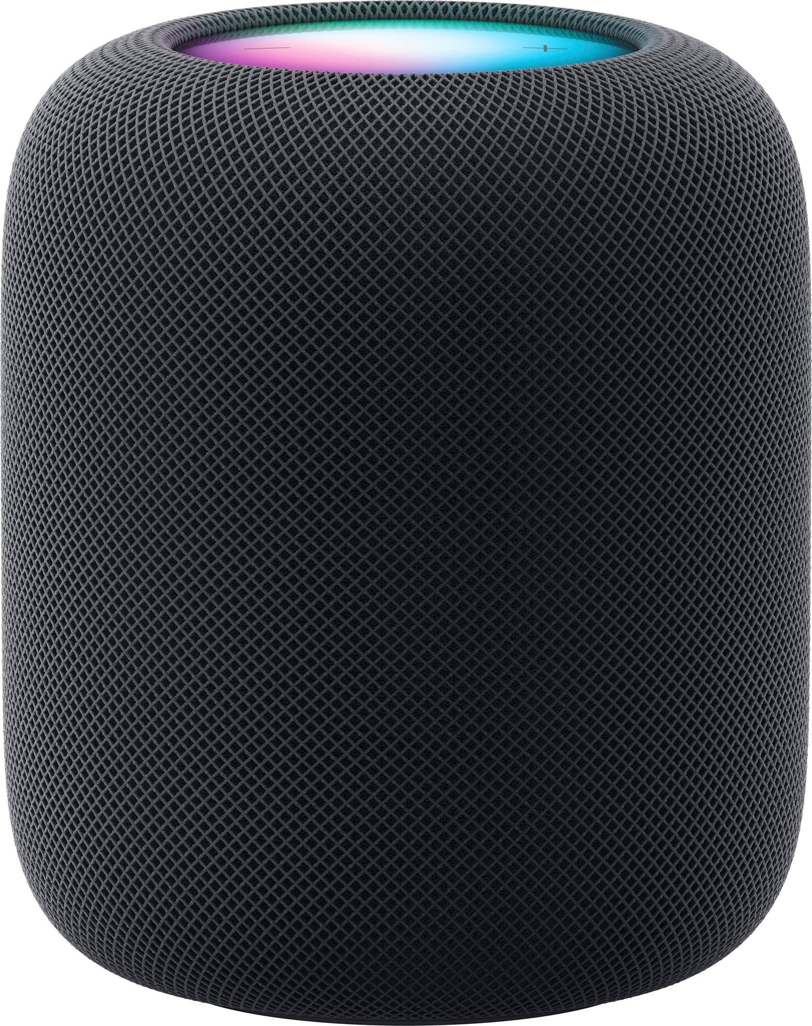 6519336_sd.jpg Apple – HomePod (2nd Generation) Smart Speaker with Siri – Midnight - Image 1