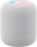 Apple – HomePod (2nd Generation) Smart Speaker with Siri – White