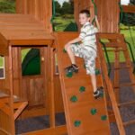 Backyard Discovery Shenandoah Cedar Wood Swing Set Slide - Image 3