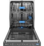 GE Profile – 24″ Top Control Smart Built-In Stainless Steel Tub Dishwasher with 3rd Rack, Microban Protection and 44 dBA – Stainless Steel - Image 2