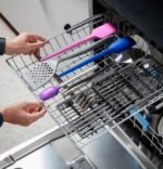 GE Profile – 24″ Top Control Smart Built-In Stainless Steel Tub Dishwasher with 3rd Rack, Microban Protection and 44 dBA – Stainless Steel - Image 5