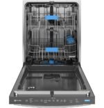 GE Profile – 24″ Top Control Smart Built-In Stainless Steel Tub Dishwasher with 3rd Rack, Sanitize Cycle and 44 dBA – Stainless Steel - Image 4
