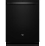 GE – 24″ Top Control Built-In Stainless Steel Tub Dishwasher with 3rd Rack, Sanitize Cycle and 45 dBA – Black Slate