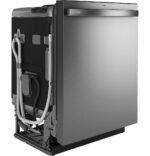 GE Profile – 24″ Top Control Smart Built-In Stainless Steel Tub Dishwasher w/ 3rd Rack, Leak Defense w/ Active Flood Protect, 39 dBA – Stainless Steel - Image 2