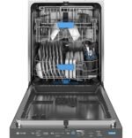 GE Profile – 24″ Top Control Smart Built-In Stainless Steel Tub Dishwasher w/ 3rd Rack, Leak Defense w/ Active Flood Protect, 39 dBA – Stainless Steel - Image 4