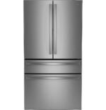 GE Profile – 36 in. Wide 29 Cu. Ft. 4-Door French Door Smart Refrigerator with Adjustable Temperature Drawer – Stainless Steel