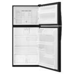 Whirlpool – 18.2 Cu. Ft. Top-Freezer Refrigerator – Black - Image 2