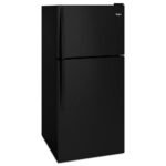 Whirlpool – 18.2 Cu. Ft. Top-Freezer Refrigerator – Black - Image 5
