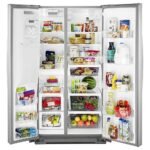 Whirlpool – 28.4 Cu. Ft. Side-by-Side Refrigerator with In-Door-Ice Storage – Stainless Steel - Image 3