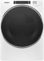Whirlpool – 7.4 Cu. Ft. Stackable Electric Dryer with Steam and Intuitive Controls – White