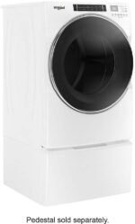 Whirlpool – 7.4 Cu. Ft. Stackable Electric Dryer with Steam and Intuitive Controls – White - Image 5