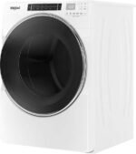 Whirlpool – 7.4 Cu. Ft. Stackable Electric Dryer with Steam and Intuitive Controls – White - Image 3