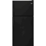 Whirlpool – 18.2 Cu. Ft. Top-Freezer Refrigerator – Black