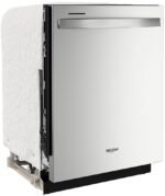 Whirlpool – 24″ Top Control Built-In Stainless Steel Tub Dishwasher with Large Capacity Tall Top Rack and 50 dBA – Stainless Steel - Image 2