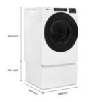 Whirlpool – 5.0 Cu. Ft. High-Efficiency Stackable Front Load Washer with Tumble Fresh – White - Image 4