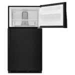 Whirlpool – 20.5 Cu. Ft. Top-Freezer Refrigerator – Black - Image 4