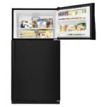 Whirlpool – 20.5 Cu. Ft. Top-Freezer Refrigerator – Black - Image 5