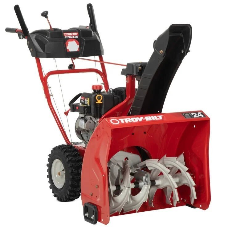 6678ec30-ff87-4ad5-8bad-d38191a5f245.jpg Troy-Bilt Storm 24 in. Two-Stage Gas Snow Blower - Image 1