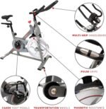 Sunny Health & Fitness Synergy Pro Magnetic Indoor Cycling Bike - Image 3
