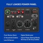 DuroMax XP13000EH 13,000 Watt Dual Fuel Portable Generator - Image 3