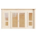 BillyOh Log Cabin Summerhouse Garden Office Studio Summer House Modern Pent Carmen Outdoor Room 12 x 8 - Image 5