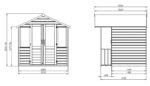 Wooden Summerhouse/Log Cabin Shed - Image 6