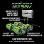 EGO Power+ Electric Riding Lawn Mower, 42" Deck with Zero Turn Radius, Includes (4) 56V 10.0Ah Batteries and Charger - ZT4204L - Image 9