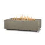 Real Flame Aegean 50″ Rectangle Propane Gas Outdoor Fire Table - Image 4